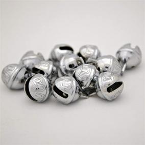 img 3 attached to 🔔 Premium Polished Chrome Sleigh Bells - Dozen Set, 1.5 H