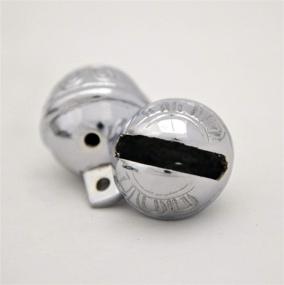 img 2 attached to 🔔 Premium Polished Chrome Sleigh Bells - Dozen Set, 1.5 H
