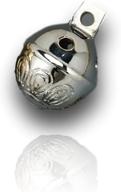 🔔 premium polished chrome sleigh bells - dozen set, 1.5 h логотип