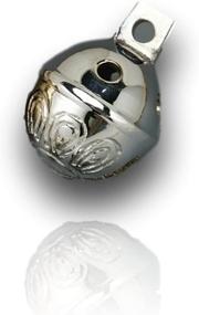 img 4 attached to 🔔 Premium Polished Chrome Sleigh Bells - Dozen Set, 1.5 H