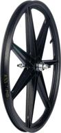 skyway spoke wheel front black logo