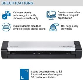 img 3 attached to 📸 Enhanced Duplex Mobile Scanner: Visioneer RoadWarrior 4D
