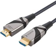 кабель cablecreation optical с поддержкой hdcp2 2, скорость передачи до 18gbps. логотип