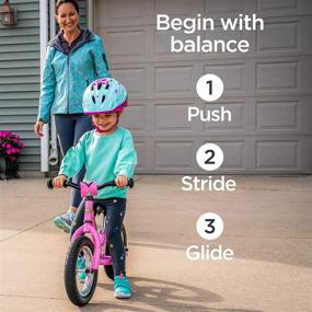 img 2 attached to Schwinn Balance Toddler Bikes: 12-Inch Wheels, Beginner Rider Training & More – Various Colors Available