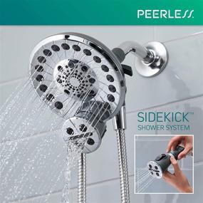 img 2 attached to 🚿 Chrome Peerless 76455 Sidekick Shower System Combo