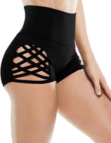 img 4 attached to Aurgelmir Workout Control Athletic Leggings Sports & Fitness for Team Sports