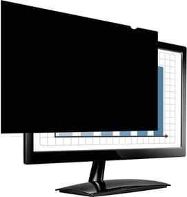 img 1 attached to 🔒 Fellowes PrivaScreen Privacy Filter: Enhanced Privacy for 27.0 Inch Widescreen Monitors 16:9 (4815001), Black