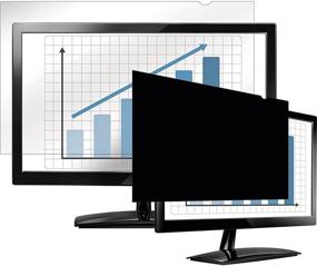 img 3 attached to 🔒 Fellowes PrivaScreen Privacy Filter: Enhanced Privacy for 27.0 Inch Widescreen Monitors 16:9 (4815001), Black