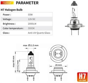 img 3 attached to Производительность замены фар Hadiikall Brighter