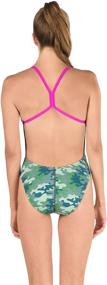 img 1 attached to Speedo Turnz Endurance Piece Swimsuit Sports & Fitness in Water Sports