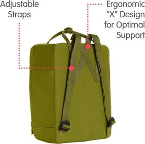 img 2 attached to Fjallraven Kanken Classic Backpack Everyday Outdoor Recreation in Camping & Hiking