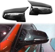 gaofeiltf carbon fiber mirror covers logo