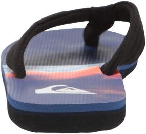 img 2 attached to Quiksilver Molokai Layback Youth Flip Flop Boys' Shoes
