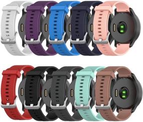 img 3 attached to ZSZCXD Compatible Vivoactive Replacement WatchBand Wellness & Relaxation