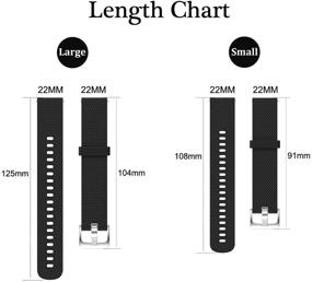 img 1 attached to ZSZCXD Compatible Vivoactive Replacement WatchBand Wellness & Relaxation