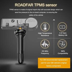 img 3 attached to ROADFAR Pressure Monitoring Cadillac Chevrolet Tires & Wheels