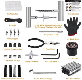 img 3 attached to ORCISH 80Pcs Tire Repair Kit