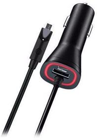 img 1 attached to High-Speed Verizon Micro USB Car Charger (3.4 Amp) with LED Light for Samsung Galaxy S7/S7 Edge/S6/S6 Edge/S5/Note 5/J7 V, LG K20/V10/Stylo 2 V, Nokia Lumia 735, Droid Turbo/Turbo 2