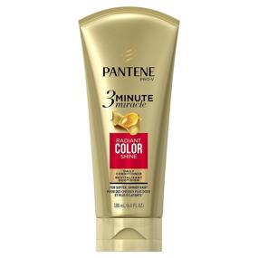 img 4 attached to 💇 Pantene Pro-V 3 Minute Miracle Radiant Color Deep Conditioner: Transform Hair in 3 Minutes!