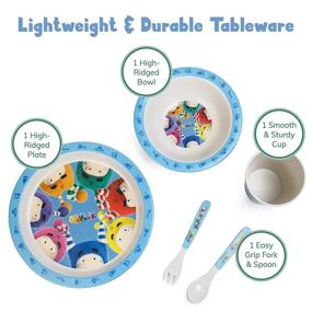 img 2 attached to Dinnerware Eco Friendly Childrens Utensils Non Toxic