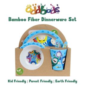 img 3 attached to Dinnerware Eco Friendly Childrens Utensils Non Toxic