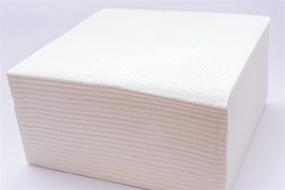img 1 attached to 🧻 IKEA FANTASTISK - White Paper Napkins, 100 Pack - 40x40 cm: High-Quality and Convenient