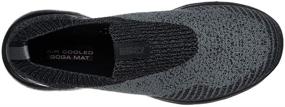 img 2 attached to Skechers Merrit Stretch Performance Walking Charcoal: Ultra-Comfort & Durability for Active Walking