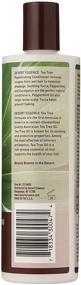 img 1 attached to Therapeutic Tea Tree Shampoo and Conditioner Set - 12.7 Fl Ounce - Peppermint & Yucca - All Skin Types - Restore & Nurture Hair