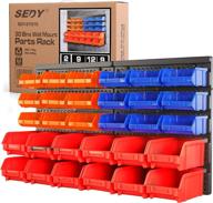 🗄️ sedy mounted storage organizer: convenient space-saving mounting solution logo