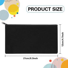 img 3 attached to Invoice Cosmetic Toiletry Storage Inch（Black）