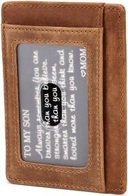 img 2 attached to Premium Cowhide Minimalist Pocket Wallet for Enhanced SEO