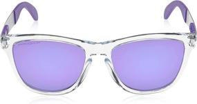 img 3 attached to 🕶️ Optimized for SEO: Oakley Men's OO9428 Frogskins Mix Round Sunglasses