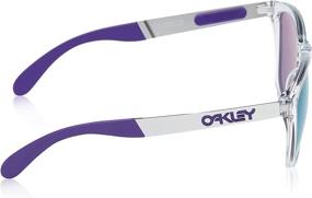 img 2 attached to 🕶️ Optimized for SEO: Oakley Men's OO9428 Frogskins Mix Round Sunglasses