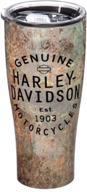 genuine harley-davidson refresh beverage cup - stainless steel, 17oz | seo-optimized version logo