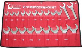 img 1 attached to 🔧 Grip Jumbo Service Wrench Set - Industrial Power & Hand Tools