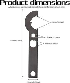 img 1 attached to 🔧 Оптимизированный гаечный ключ для быстрой установки труб, снятия и закручивания гайки зажима