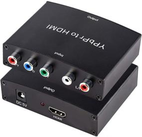 img 4 attached to 🔌 YPbPr to HDMI Converter, Component to HDMI Adapter, 5RCA Component RGB YPbPr to HDMI Converter Adapter 1080P Supports DVD, Xbox 360, PSP to HDTV, Monitor, and Projector