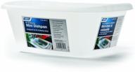 🧽 camco 43516 mini dishpan - 9 qt., clear: compact and versatile kitchen sink organizer logo