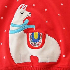 img 3 attached to EULLA Little Boys Girls Sweatshirt: Christmas Clothes for Toddlers & Kids aged 1-7 Years Old