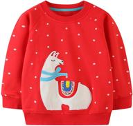 eulla little boys girls sweatshirt: christmas clothes for toddlers & kids aged 1-7 years old logo