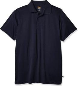 img 4 attached to Lee Uniforms Short Sleeve Sport Men's Clothing for Shirts