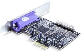 img 3 attached to 💻 Enhance your PC's Connectivity with the Vantec 2-Port Parallel PCIe Host Card (UGT-PCE20PL)