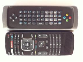 img 3 attached to 📺 Vizio XRV1TV QWERTY Remote Control: Navigate Netflix, Amazon, and Vudo with Dual Side Keyboard and Internet Key Access