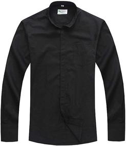 img 2 attached to 👔 IvyRobes Tab Collar Sleeves Men's Clergy Necksize Clothing and Shirts