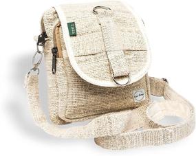 img 4 attached to 👜 Handcrafted Hemp Crossbody Bag - Sustainable and Stylish Crossbody Purse