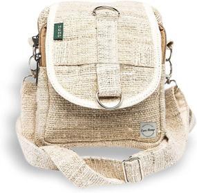 img 3 attached to 👜 Handcrafted Hemp Crossbody Bag - Sustainable and Stylish Crossbody Purse