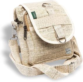 img 2 attached to 👜 Handcrafted Hemp Crossbody Bag - Sustainable and Stylish Crossbody Purse