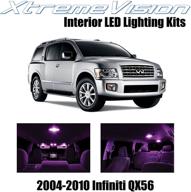 xtremevision interior led for infiniti qx56 2004-2010 (13 pieces) pink interior led kit installation tool logo