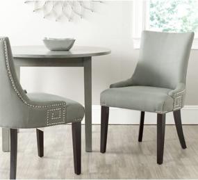 img 4 attached to Safavieh Mercer Collection Gretchen Dining Chair: Enhancing Your Dining Experience with Style