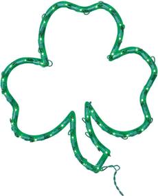 img 2 attached to 🍀 Stunning Green Shamrock Lighted Window Decoration from Impact Innovations: Spread the Luck of the Irish!